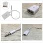 Conector de audio auxiliar macho de 3,5 mm a cable hembra USB 2.0