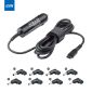 Adaptador inteligente universal del cargador del coche 45W con el embalaje a granel máximo de los conectores múltiples