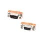 Adaptador RS232 DB9 macho a DB9 hembra