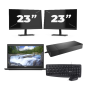 Dell Latitude 3420 - Intel Core i3 11ª generación - 14 pulgadas - 16GB RAM - 256GB SSD - Windows 11 Home + 2x Monitor de 23 pulgadas