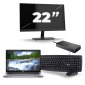 Dell Latitude 5411 - Intel Core i5-10.ᵃ Generación - 14 pulgadas - 8GB RAM - 256GB SSD - Windows 11 + 1x 22 pulgadas Monitor