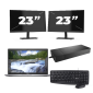Dell Latitude 5420 - Intel Core i7 11ª generación - 14 pulgadas - 16GB RAM - 256GB SSD - Windows 11 + 2x Monitor de 23 pulgadas