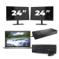 Dell Latitude 5420 - Intel Core i3 11ª generación - 14 pulgadas - 16GB RAM - 256GB SSD - Windows 11 Home + 2x Monitor de 24 pulgadas