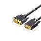 Cable DVI-I (24+5) de doble enlace macho a VGA macho M/M, 1,5 m