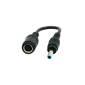 Enchufe adaptador para HP Hembra 7.4x5.0mm/ HP Macho 4.5x3.0mm con clavija central