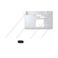 1 pie de goma para portátil para Lenovo ThinkPad X220 X230, etc.