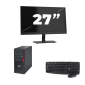 Fujitsu Esprimo P910 Micro Tower - Intel Core i7-3ª Generación - 8GB RAM - 256GB SSD - Windows 10 + 1x Monitor de 27 pulgadas