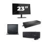 Fujitsu LIFEBOOK E5410 - Intel Core i5-10.ᵃ Generación - 14 pulgadas - 8GB RAM - 256GB SSD - Windows 11 Home + 1x 23 pulgadas Monitor