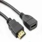 Cable de extensión HDMI V1.4, negro 30 CM