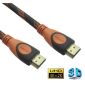 Cable HDMI v2.0 con Ethernet, M/M, 300CM