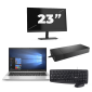 HP EliteBook 830 G7 - Intel Core i7-10.ᵃ Generación - 13 pulgadas - 8GB RAM - 256GB SSD - Windows 11 + 1x 23 pulgadas Monitor