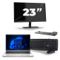 HP ProBook 640 G8 - Intel Core i5 11ª generación - 14 pulgadas - 16GB RAM - 256GB SSD - Windows 11 + 1x Monitor de 23 pulgadas