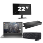 HP ZBook Firefly 15 G7 - Intel Core i7-10.ᵃ Generación - 15 pulgadas - 8GB RAM - 256GB SSD - Windows 11 + 1x 22 pulgadas Monitor