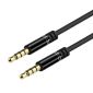 Cable estéreo TRRS Jack de 3,5 mm (4 polos) M/M, 3 m