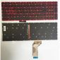 Teclado de portátil para Acer Nitro AN515-51 VX5-793 con retroiluminación roja 28PIN