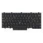 Teclado de portátil Dell Latitude E5450 Retroiluminado sin Marco grande 'Enter'