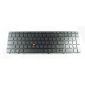 Teclado de portátil para HP EliteBook 8560W 8570W con marco negro pointstick