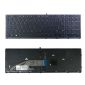 Teclado de portátil para HP Zbook 15 G3 17 G3 con marco de puntero retroiluminado