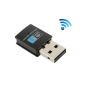 Adaptador inalámbrico N Mini USB, 300Mbps, Realtek 8192EU