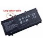 Batería de portátil para HP Spectre x360 13-AB 13-AC 13-w 11.55V 57.9Wh Conector de 10 pines