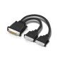 Cable Divisor de Vídeo DMS-59 a 2x DVI 338285-009