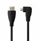 Cable Micro HDMI a HDMI de ángulo recto de 90°, 50 cm