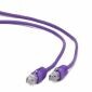 Cable de conexión Cableexpert UTP CAT5e, violeta, 0,25 m