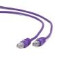 Cable de conexión FTP CAT6 Cableexpert, violeta, 3M