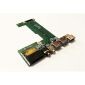 Placa de conectores de audio con puerto USB para portátil MSI GP70 MS-1758B extraído