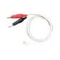 Cable de prueba RJ11 macho a 2 * pinzas de cocodrilo, 1,5 M