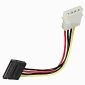 Cable de alimentación SATA Cableexpert, 0,15m