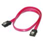 Cable de datos SATA con clip de montaje XL 50 cm (SATA50CLIP)