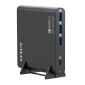 Adaptador de cargador USB tipo C para computadora portátil y QC 3.0 con 4 puertos