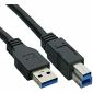 Cable USB 3.0, A/B, 1,8 M a granel
