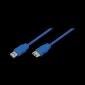 USB 3.0 A macho a A hembra, azul, 3M,CU0057