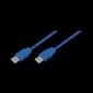 USB 3.0 A Macho a A Macho, azul, 1M, CU0051
