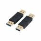 Adaptador USB 3.0 A macho a macho, AU0016