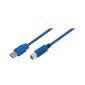 USB 3.0 A Macho a B Macho, azul, 3M, CU0046