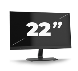 Monitor de 22 pulgadas - Displayport - DVI - VGA