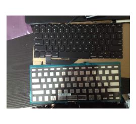 Teclado de portátil para Apple Macbook Pro A1398 Retina 15" pequeño "Enter" con retroiluminación