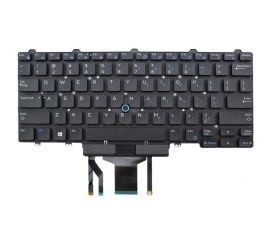 Teclado de portátil para Dell Latitude E5450 E5470 E7450 Retroiluminado sin Marco