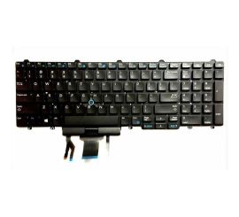 Teclado de portátil para Dell Latitude E5550 E5570 Precision 3510 M3510 7510 con retroiluminación