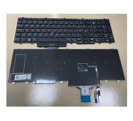 Teclado de portátil para Dell Latitude E5550 E5570 Precision 3510 con puntero grande 'Enter'