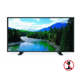 Monitor LCD NEC MultiSync 5220 de 52 pulgadas, 1920x1080, DVI, HDMI y VGA, color negro, sin soporte.