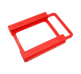 Soporte de plástico para SSD de 2,5" a bahía de 3,5"