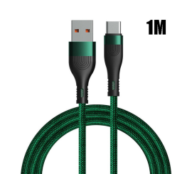Cable USB-C a USB 3.0 - Verde - 1 metro