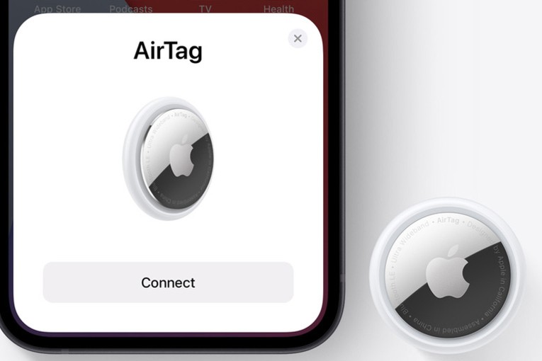 conectar apple airtag con iphone