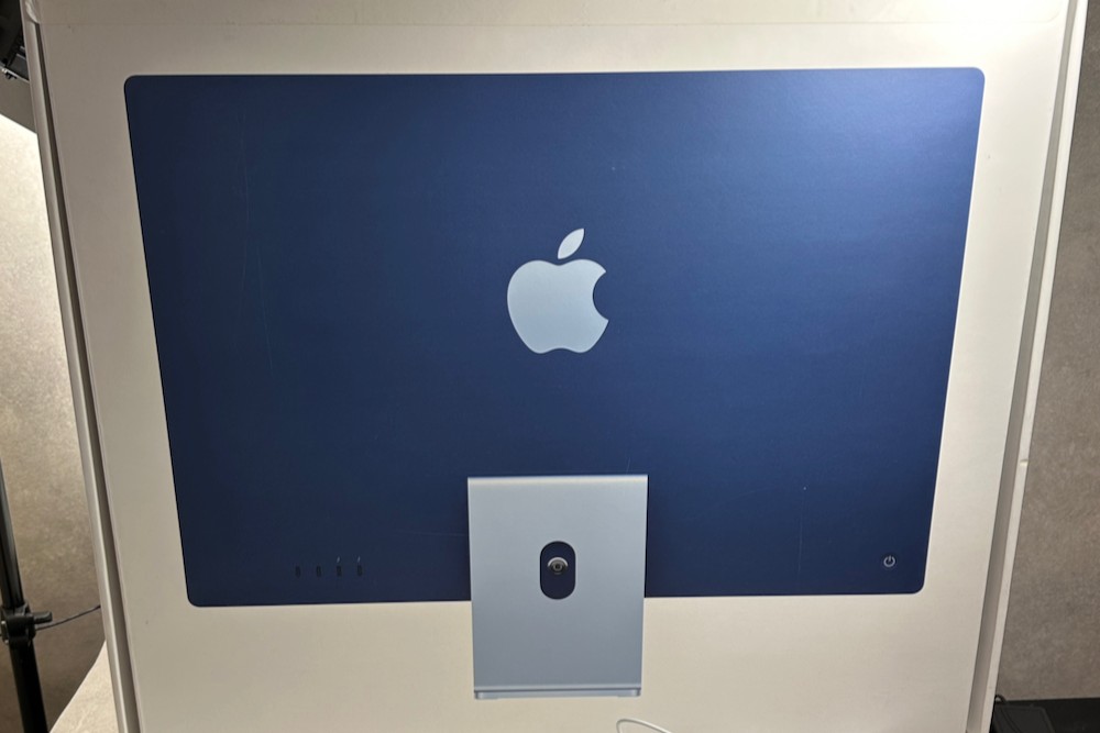 imac blauw
